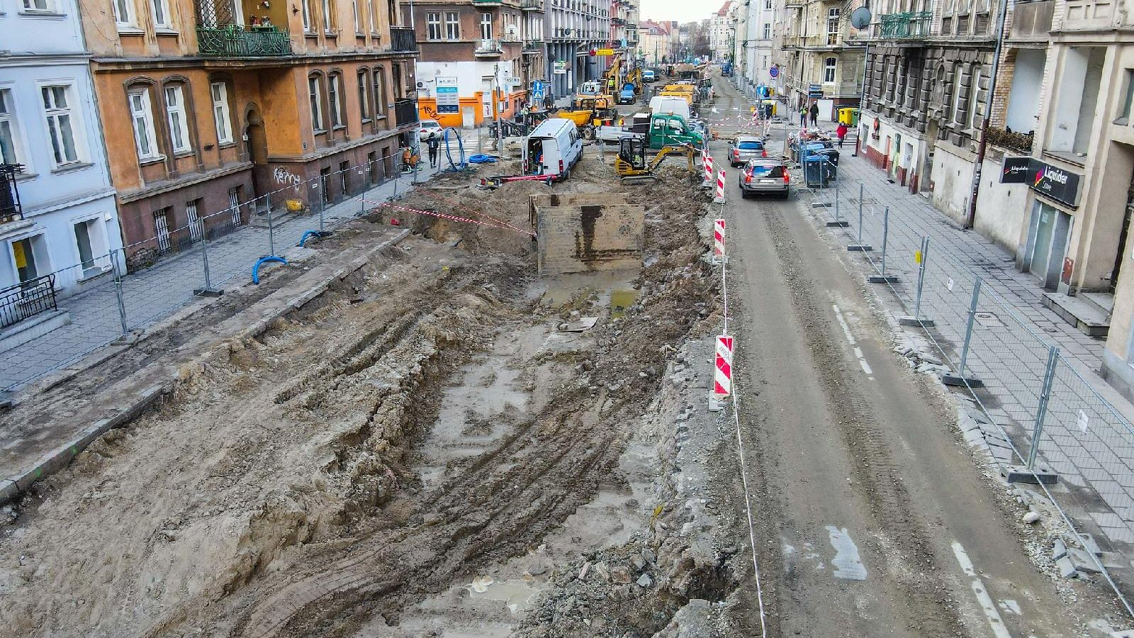 Galeria zdjęć z przebudowy ul. Wierzbięcice