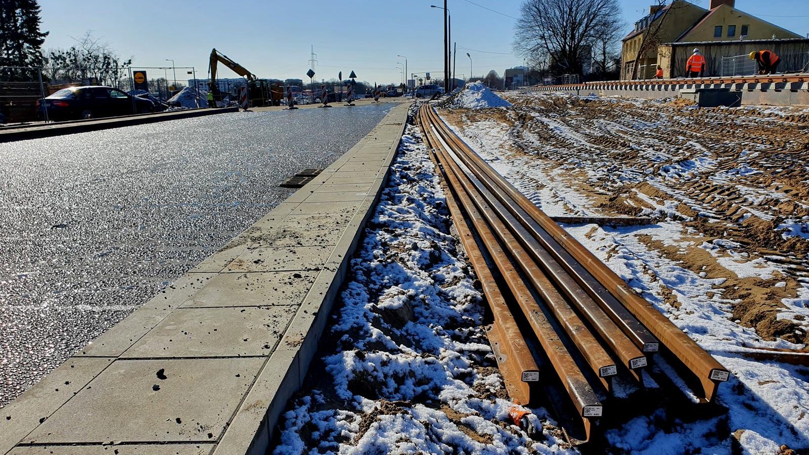 Galeria zdjęć z budowy trasy i układu drogowego na Naramowice