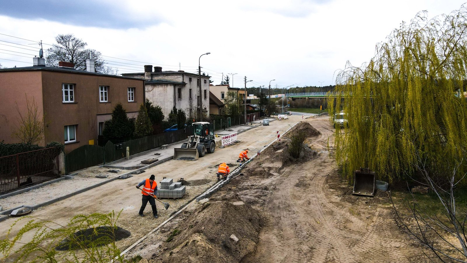 Galeria zdjęć z postępu prac na ul. Miłowita