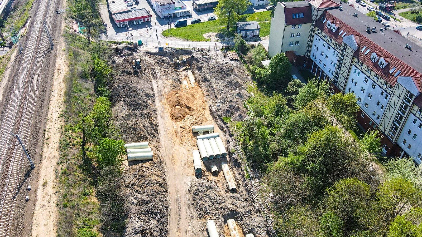 Galeria zdjęć z budowy nowej części ul. św. Wawrzyńca