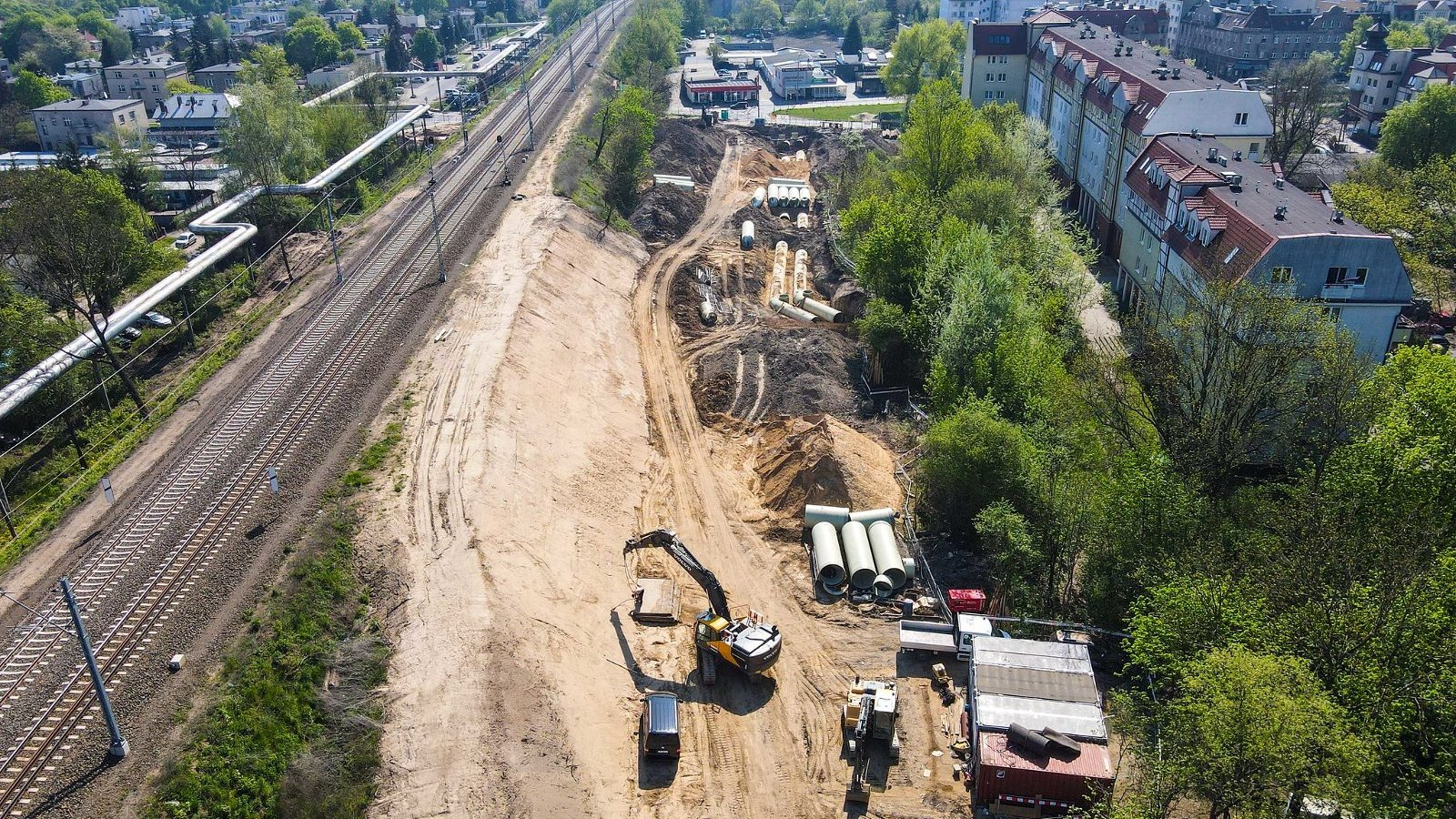 Galeria zdjęć z budowy nowej części ul. św. Wawrzyńca