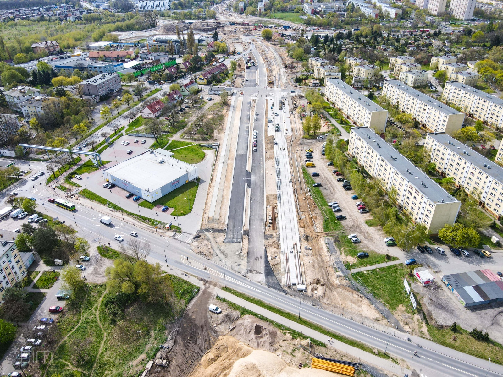 Galeria zdjęć z budowy trasy tramwajowej na Naramowice - grafika artykułu