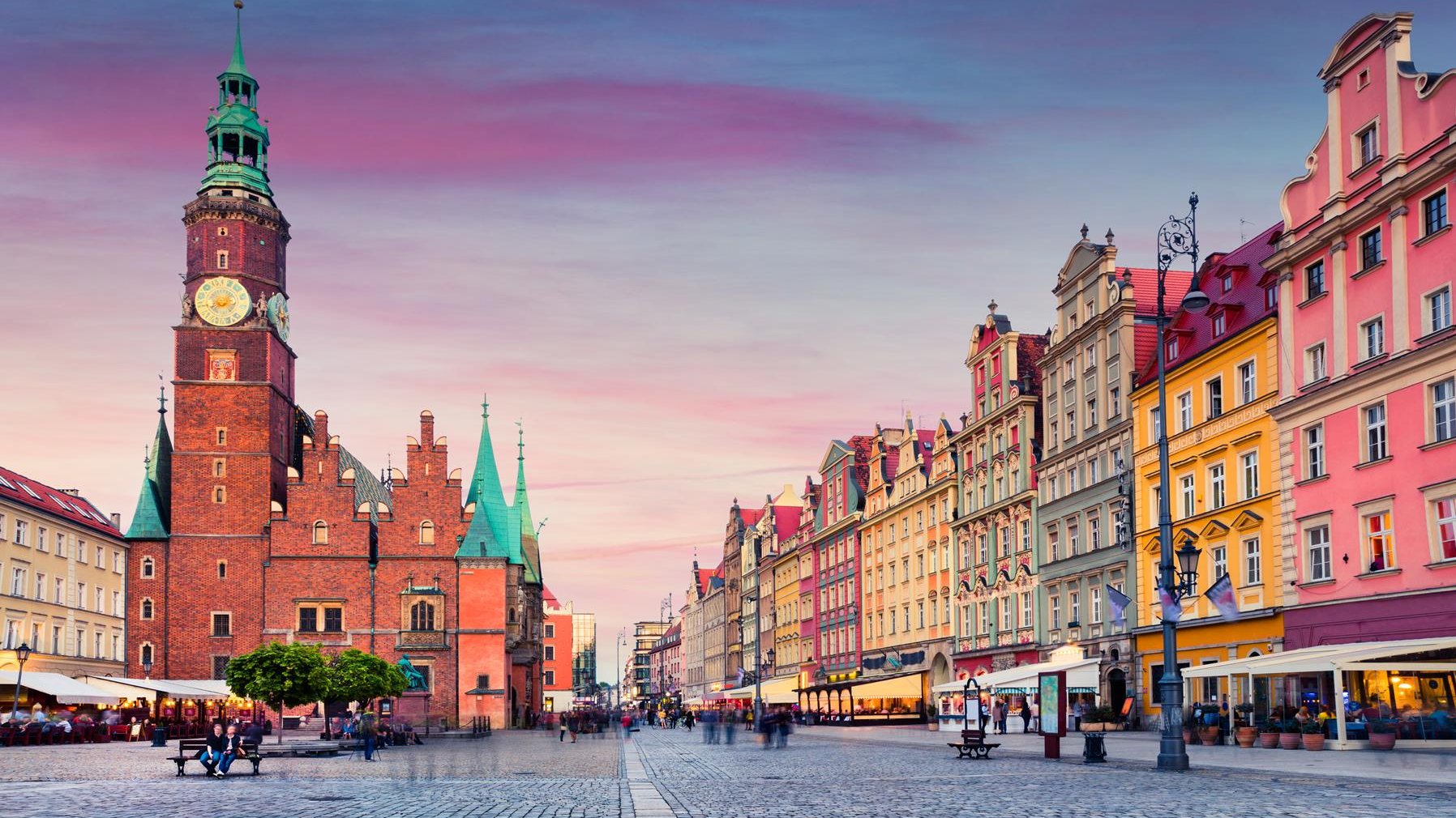 Na zdjęciu rynek we Wrocławiu