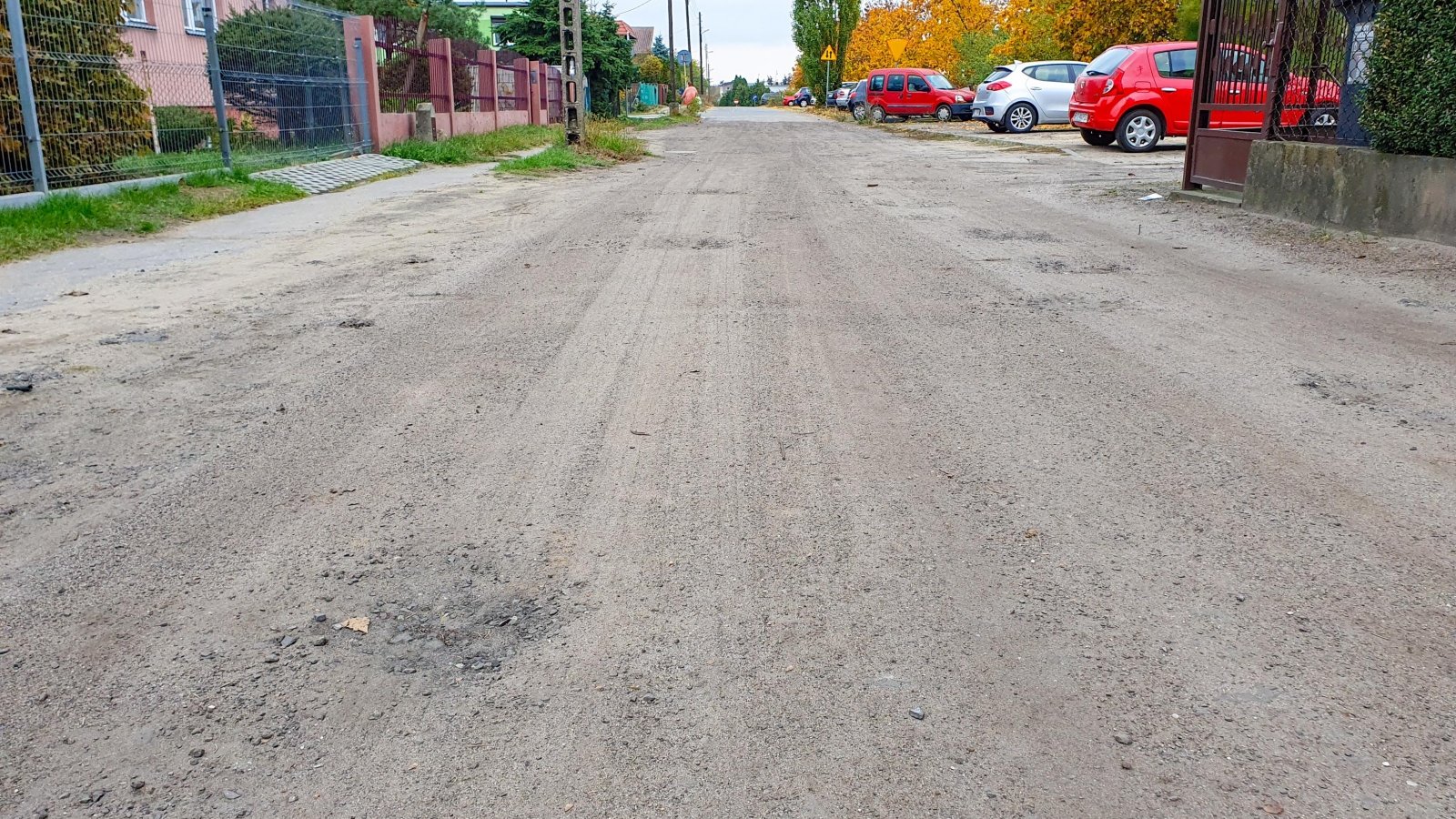 Galeria zdjęć ul. Przybrodzkiej i Mrowińskiej przed przebudową