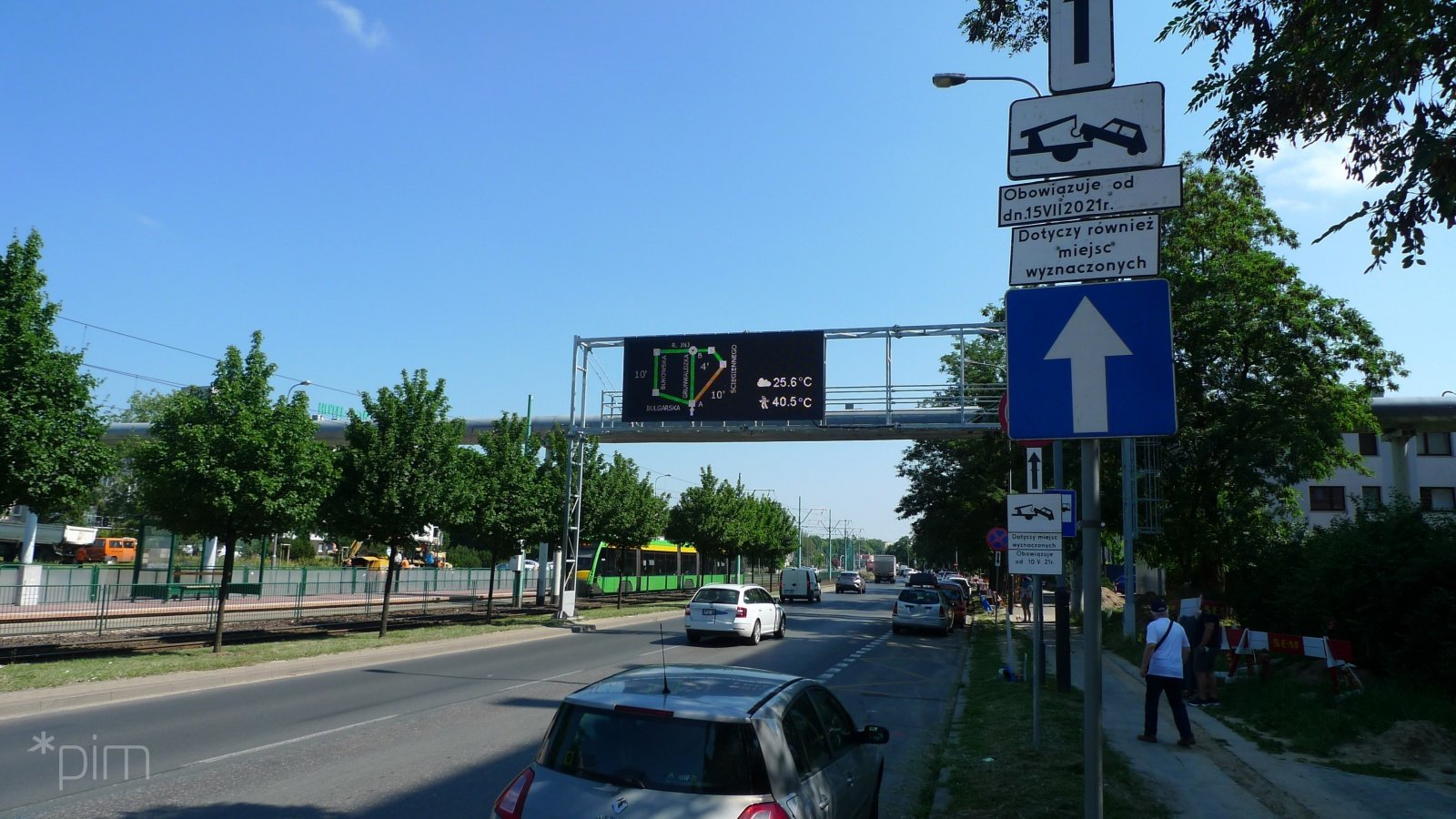 Galeria zdjęć z postępu prac przy budowie dróg rowerowych przy ul. Grunwaldzkiej