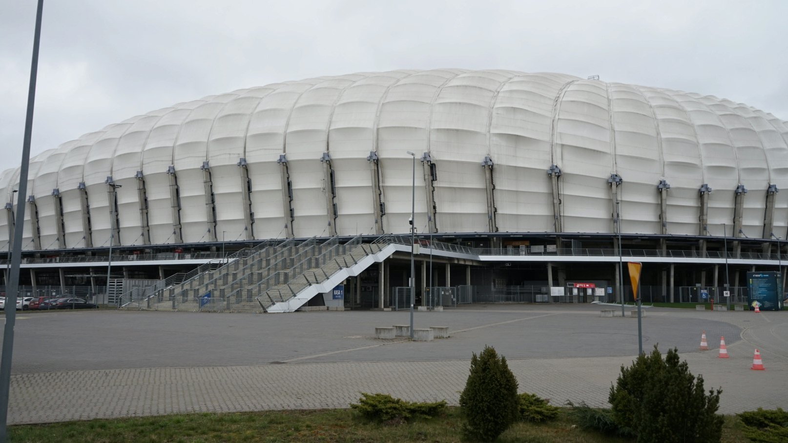 Zdjęcie przedstawia Stadion Miejski.