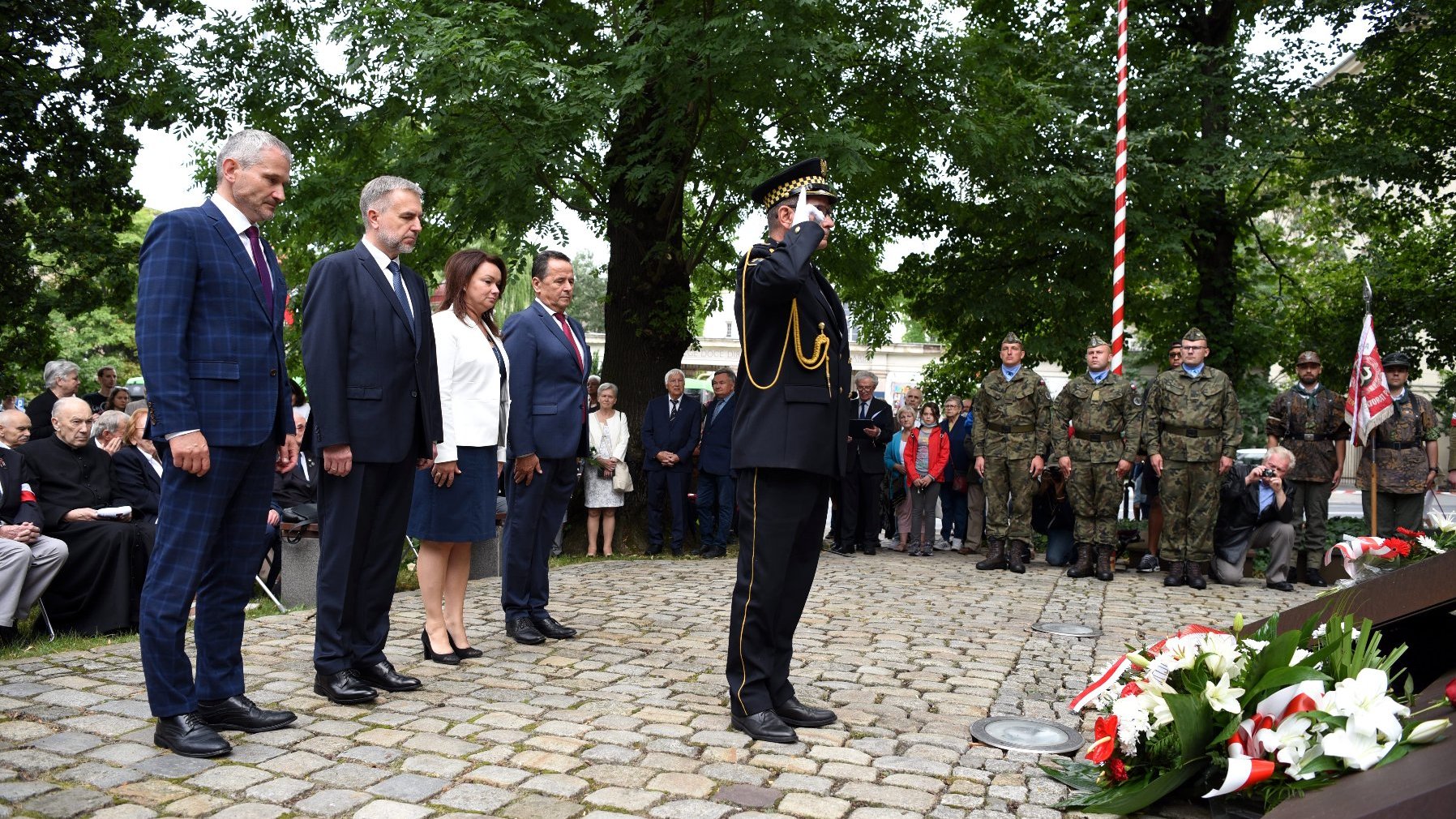 Galeria zdjęć przedstawiam poznańskie uroczystości 77. rocznicy Powstania Warszawskiego.