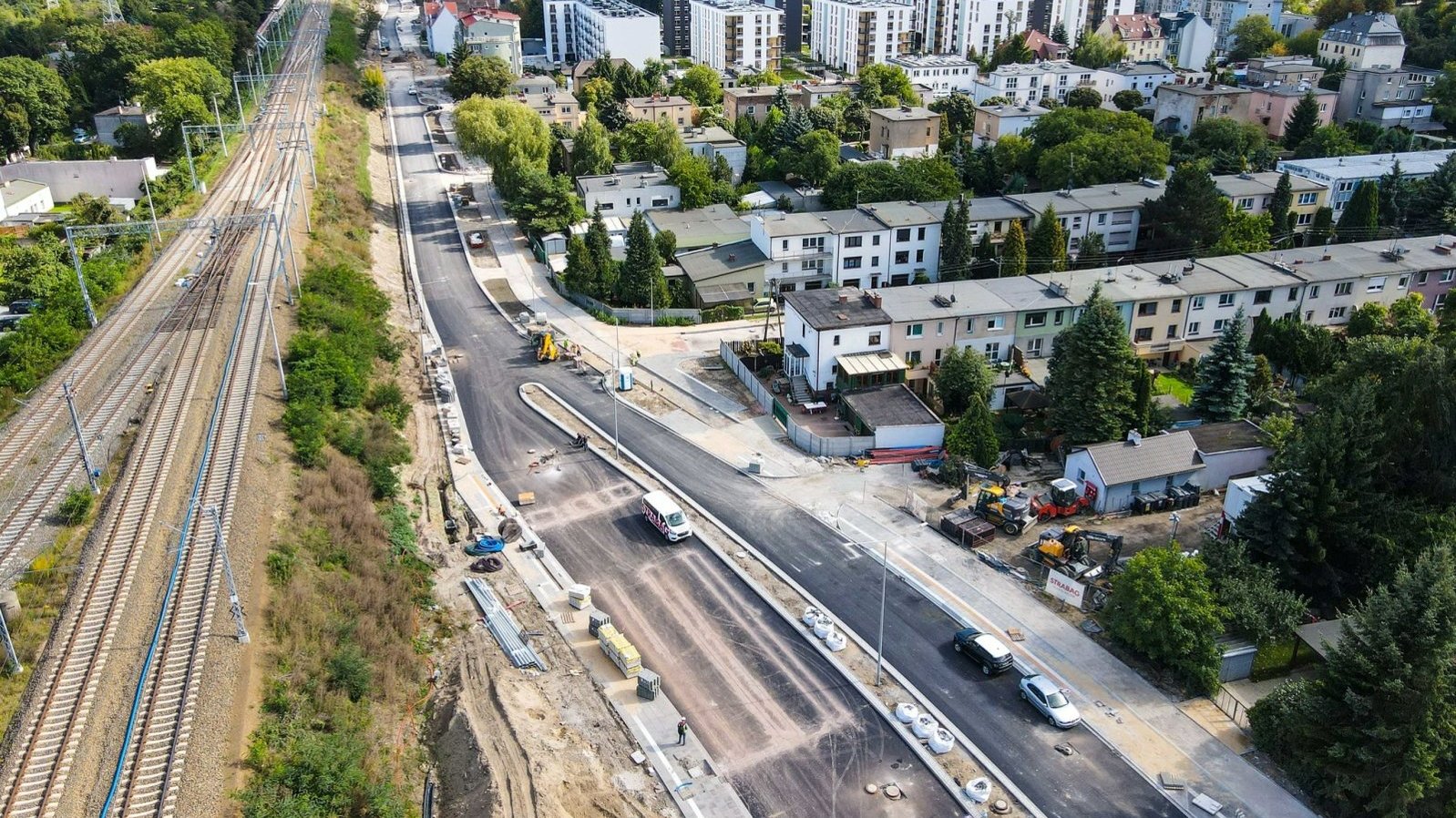 Galeria zdjęć z postępu prac przy budowie ul. św. Wawrzyńca