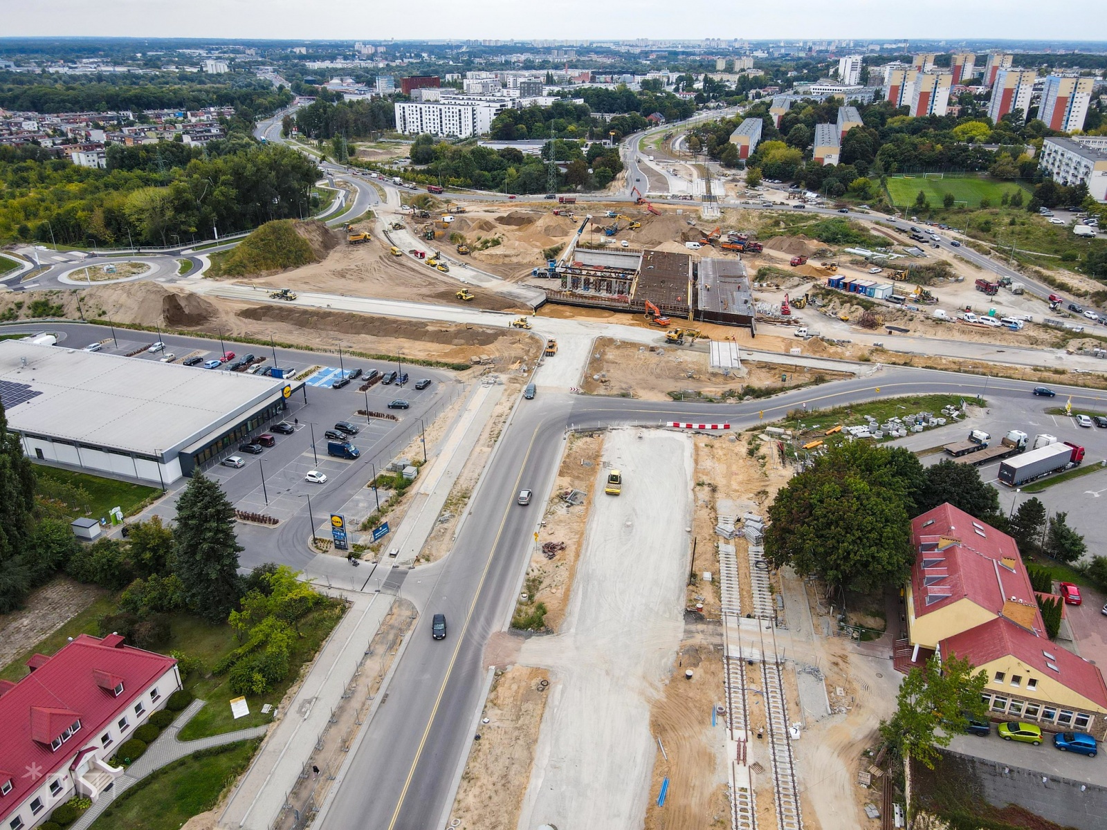 Galeria zdjęć z budowy trasy i układu drogowego na Naramowice - grafika artykułu