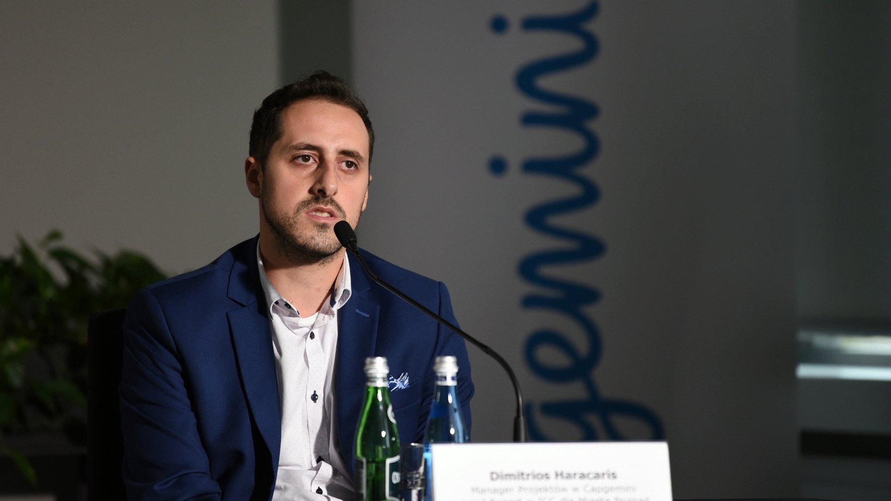 Dimitrios Haracaris, manager projektów w Capgemini, lead expert w ICC dla Miasta Poznań.