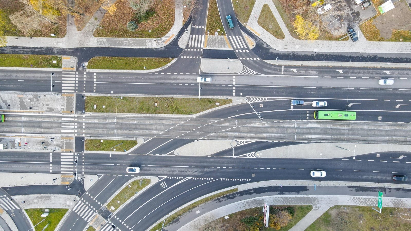 Galeria zdjęć z postępu prac przy przebudowie ronda Rataje