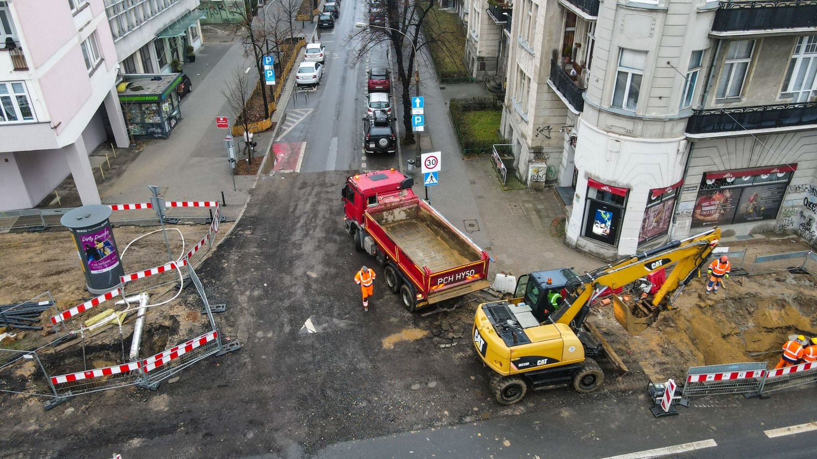 Galeria zdjęć z przebudowy ul. Zwierzynieckiej