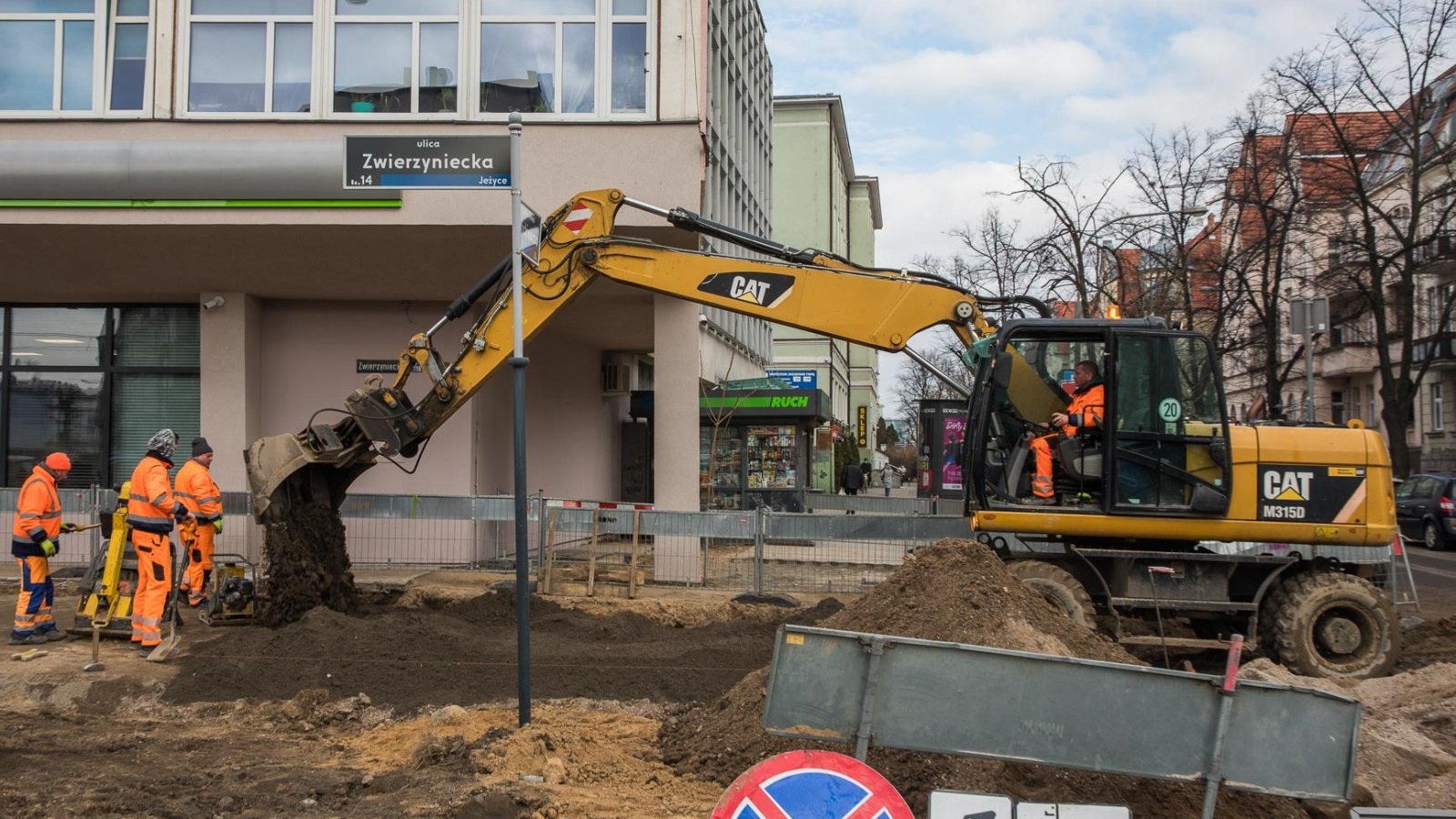 Galeria zdjęć z przebudowy ul. Zwierzynieckiej