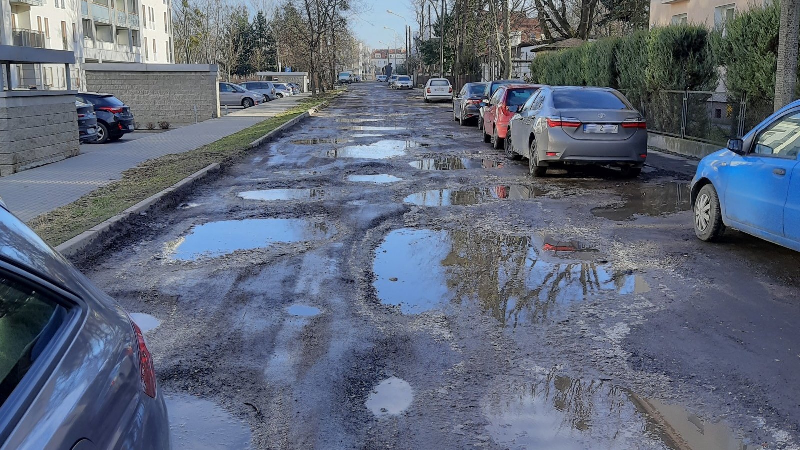 Galeria zdjęć z ul. Heweliusza przed przebudową