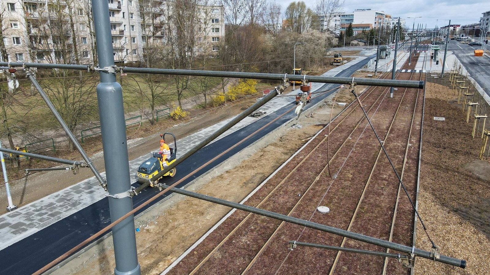 Galeria zdjęć z budowy trasy na Naramowice