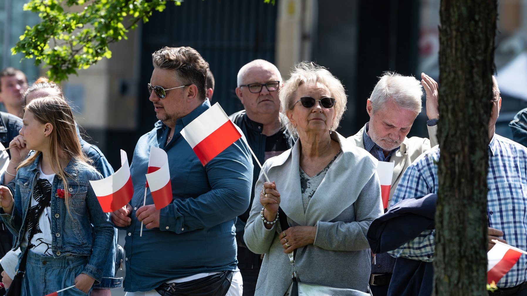 Galeria zdjęć przedstawia obchody święta Konstytucji 3 Maja.