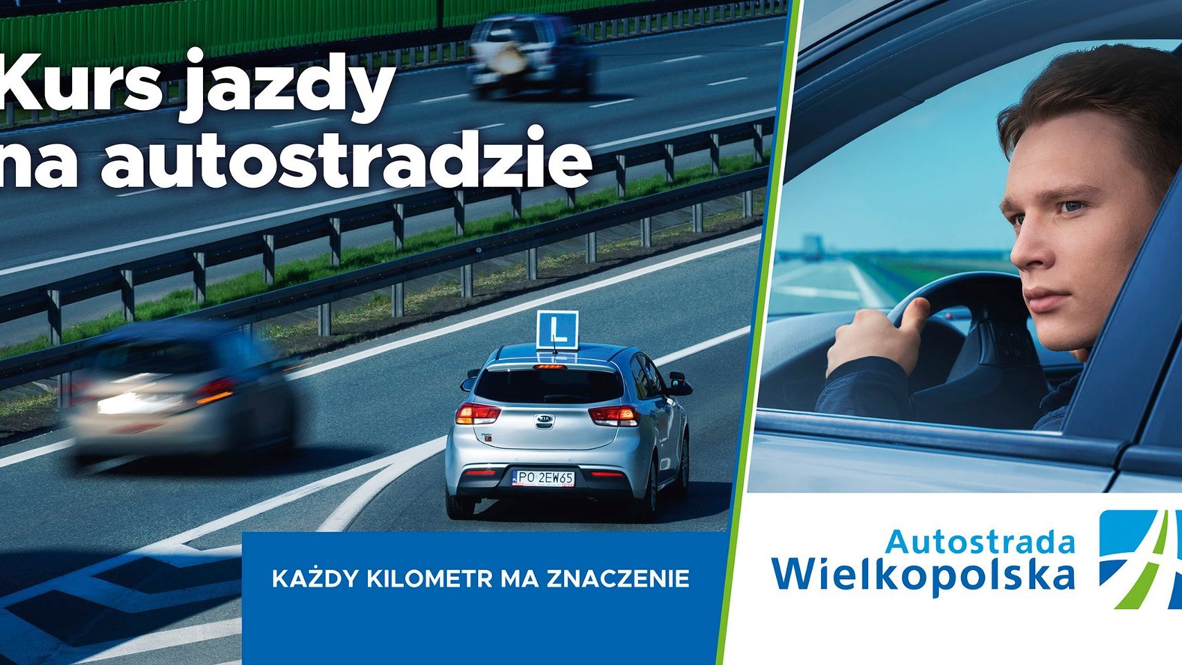 Zdjęcie promujące kursy jazdy po autostradach