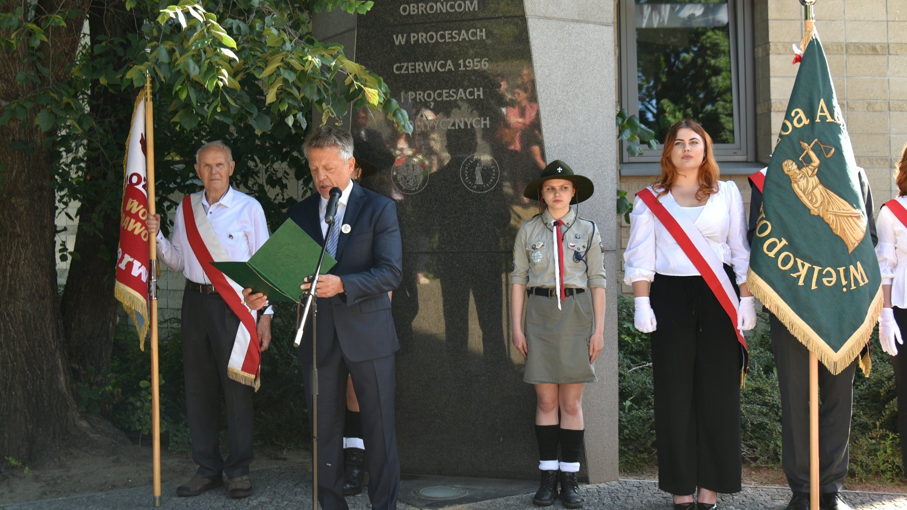 Galeria zdjęć z uroczystości związanych z obchodami Czerwca '56