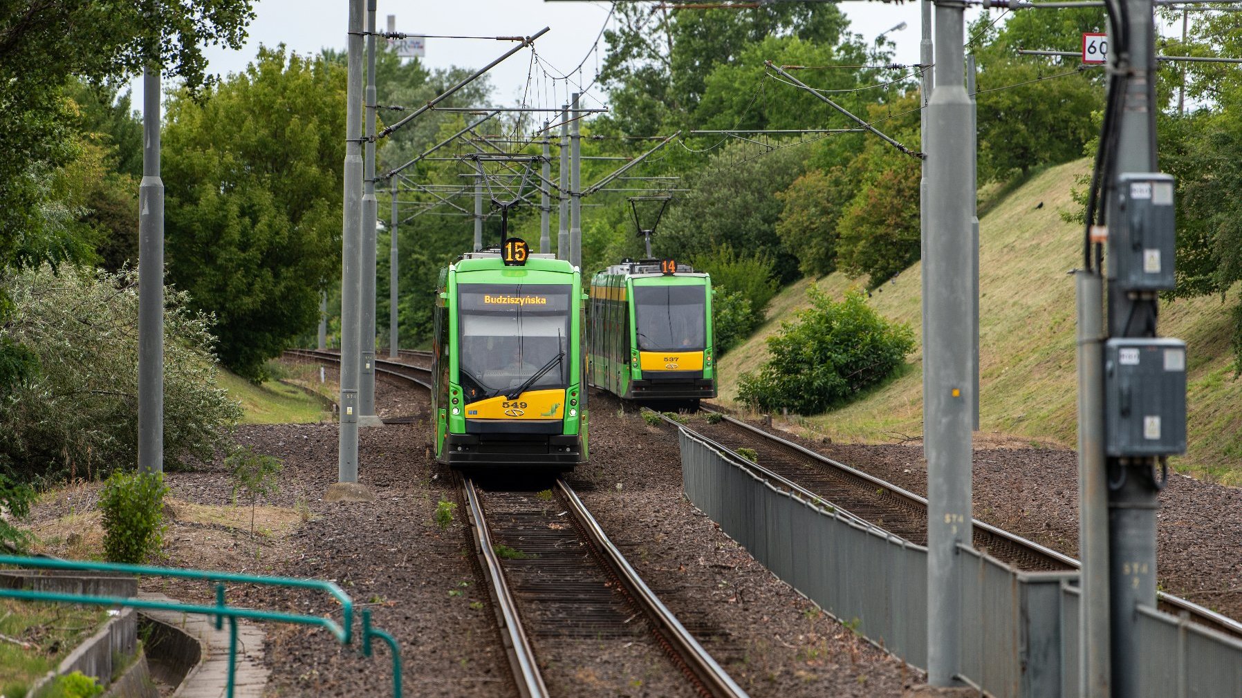 Tramwaje na trasie PST