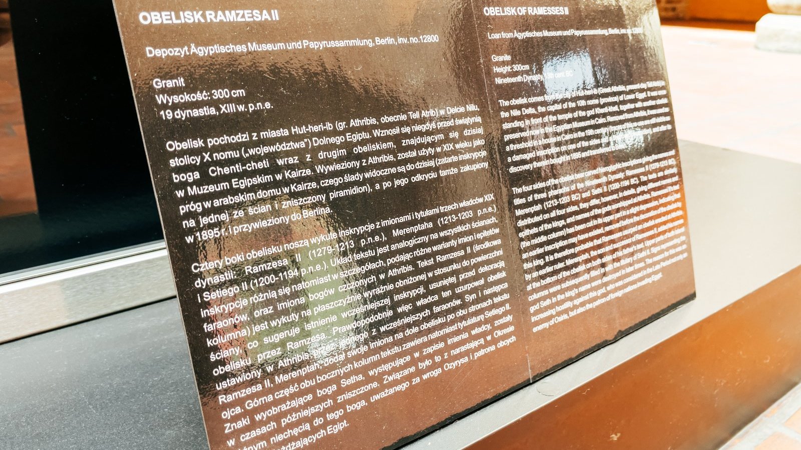 Galeria zdjęć przedstawia dziedziniec Muzeum Archeologicznego w Poznaniu.