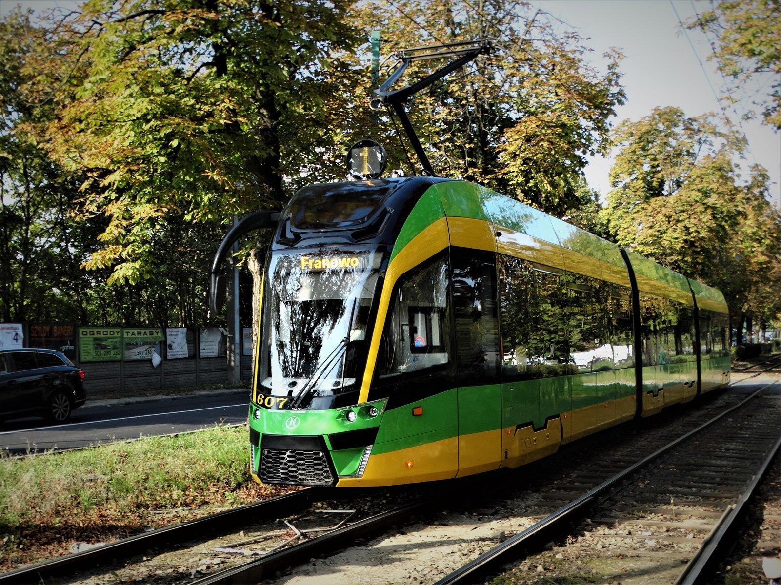 Tramwaj linii nr 1 - grafika artykułu