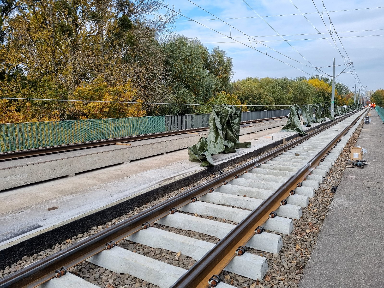 Galeria zdjęć z remontu trasy Poznańskiego Szybkiego Tramwaju - grafika artykułu