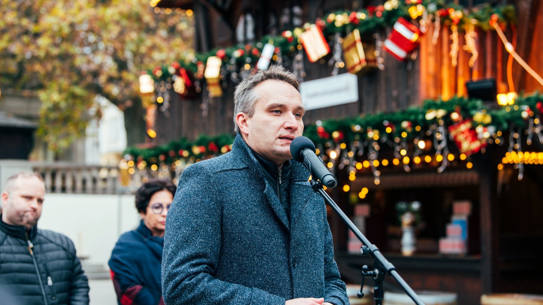 Na zdjęciu Mariusz Wiśniewski, zastępca prezydenta Poznania.