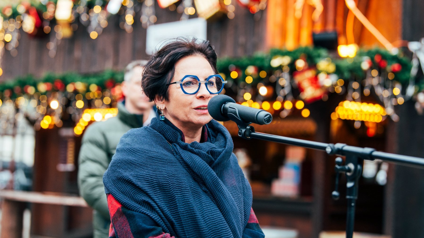 Na zdjęciu Iwona Rafińska, prezes spółki Targowiska.