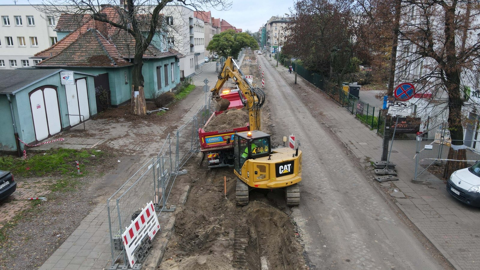 Galeria zdjęć z prac na ul. Kolejowej