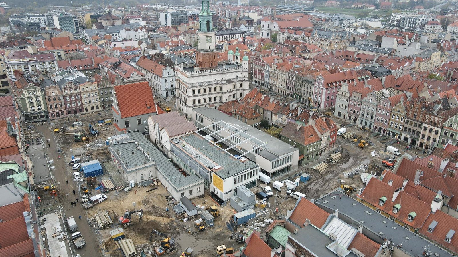 Galeria zdjęć z przebudowy płyty Starego Rynku