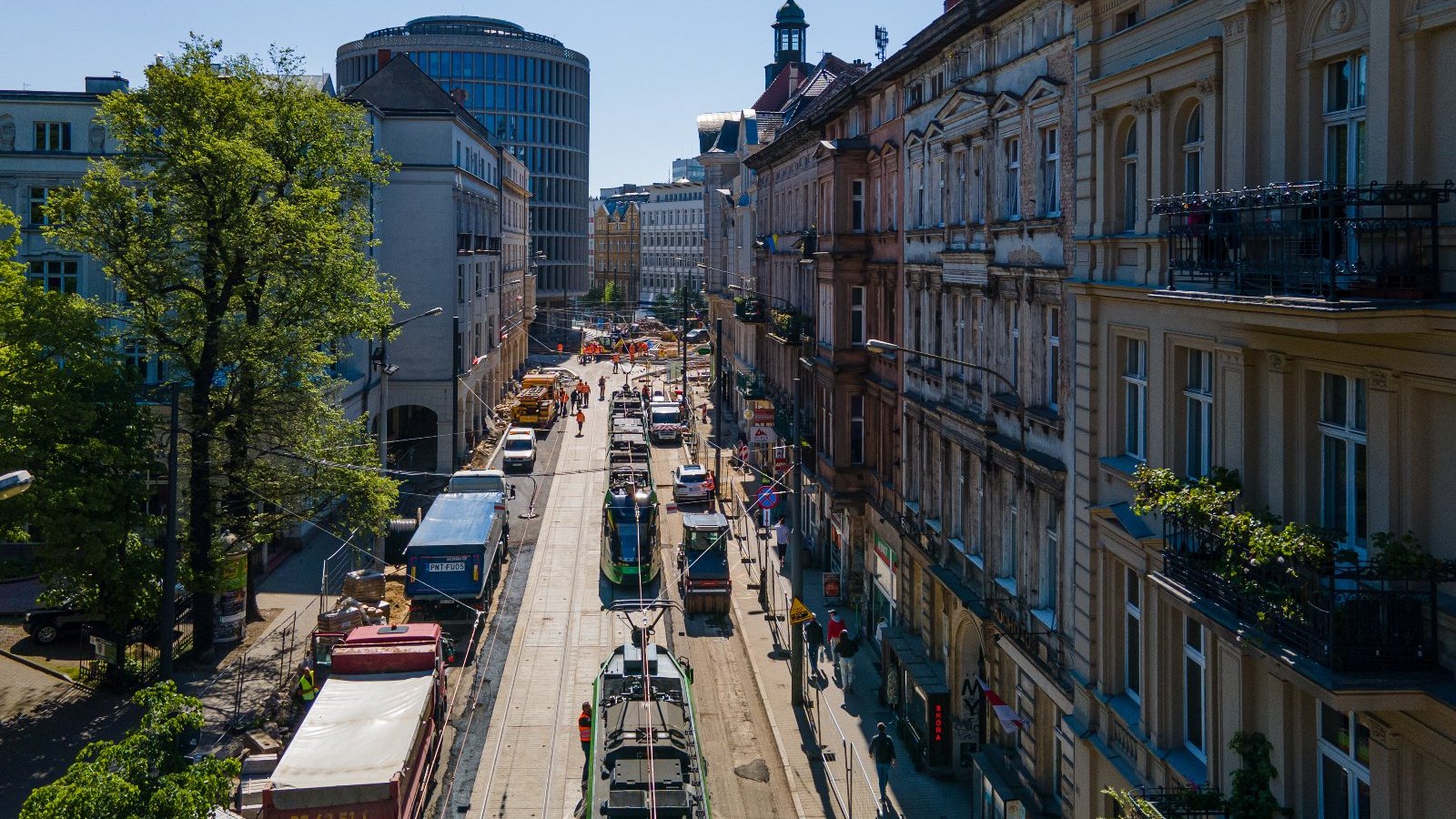 Galeria zdjęć z testów na ul. Fredry i Mielżyńskiego