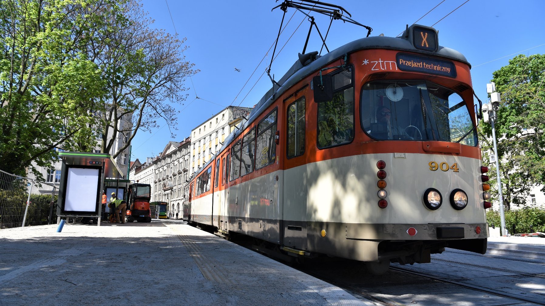 Galeria zdjęć z testów na ul. Fredry i Mielżyńskiego