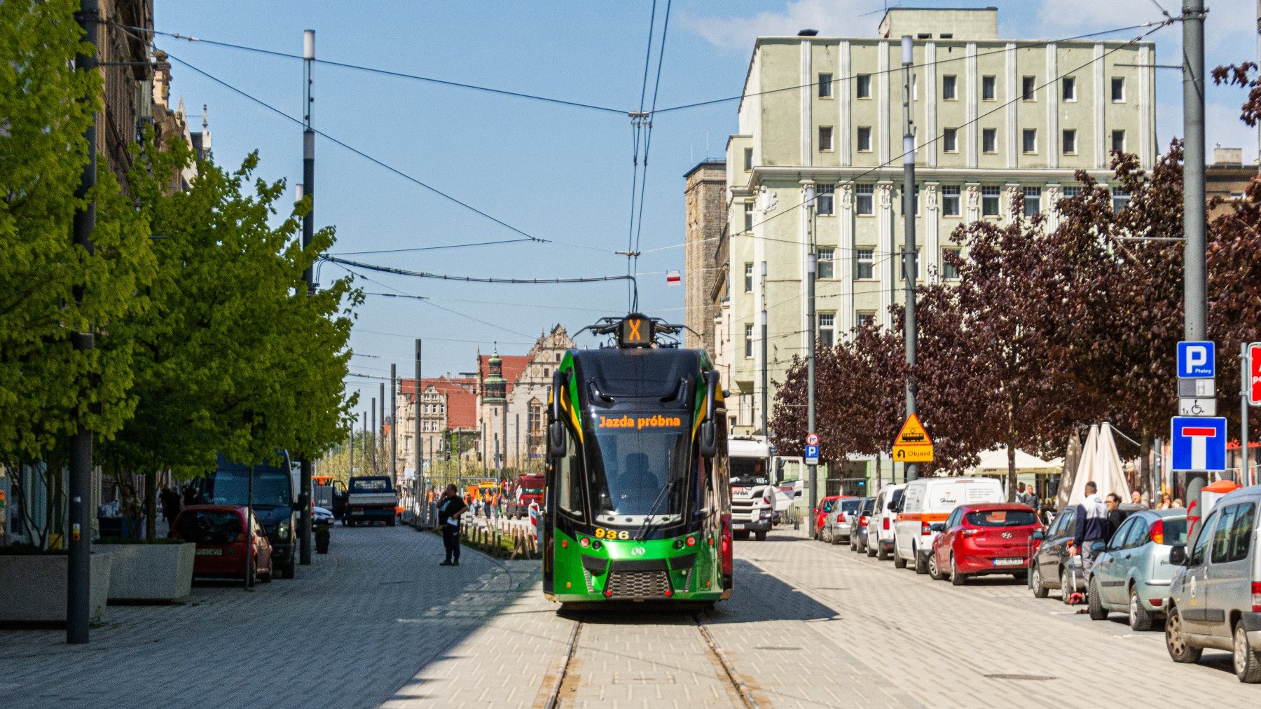 Galeria zdjęć z testów na ul. Św. Marcin