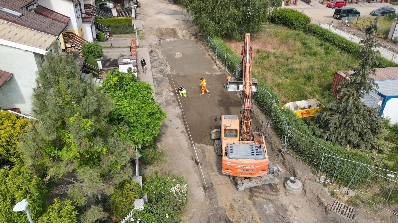 Galeria zdjęć z przebudowy ulic Rubinowej i Ametystowej