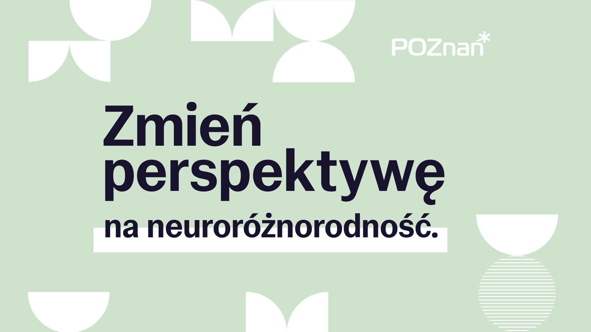 Grafika z napisem "Zmień perspektywę na neuroróżnorodność" - grafika artykułu