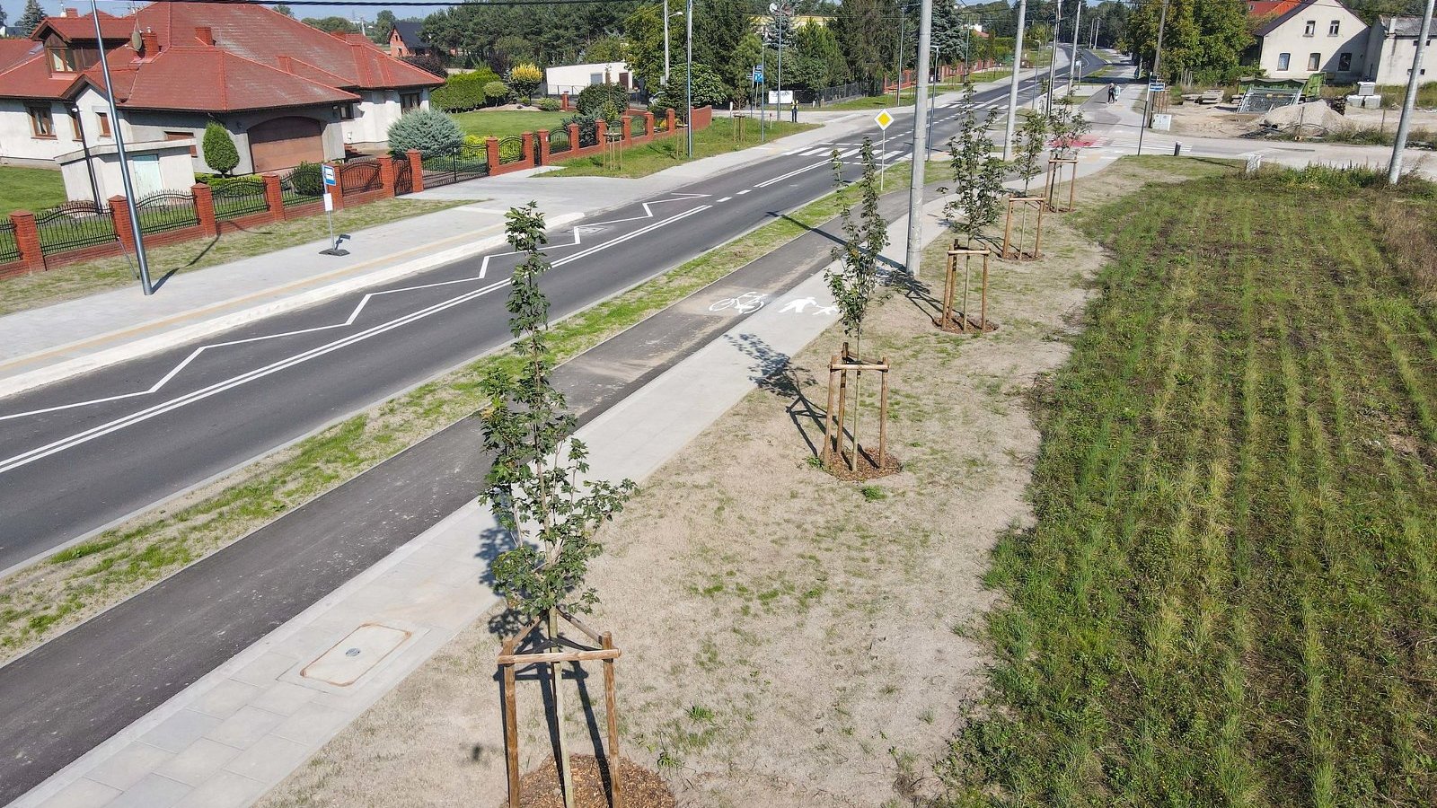 Galeria zdjęć z przebudowanej ul. Pokrzywno