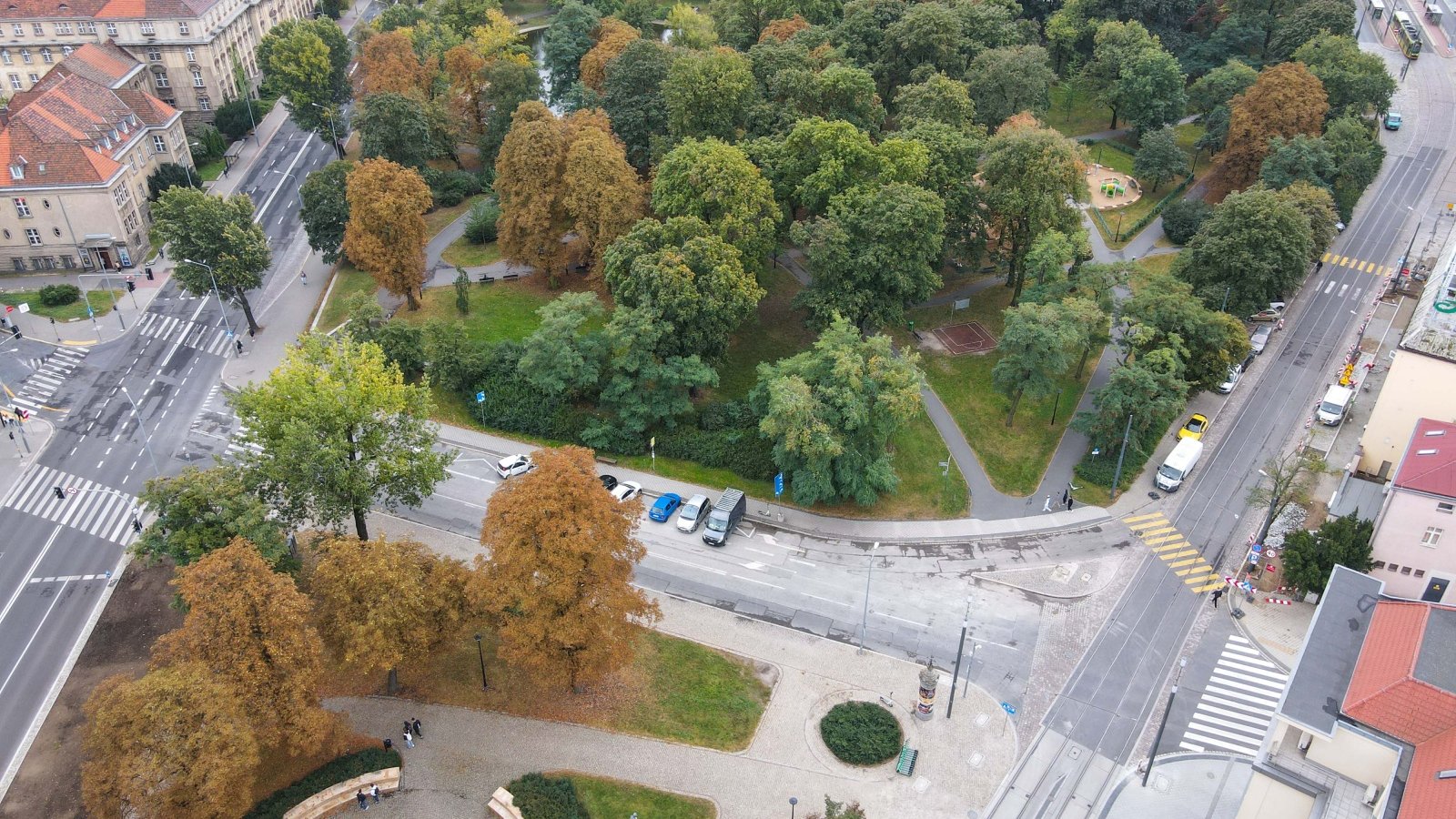 Galeria zdjęć z centrum - ulica Św. Marcin, al. Niepodległości i ul. Towarowa