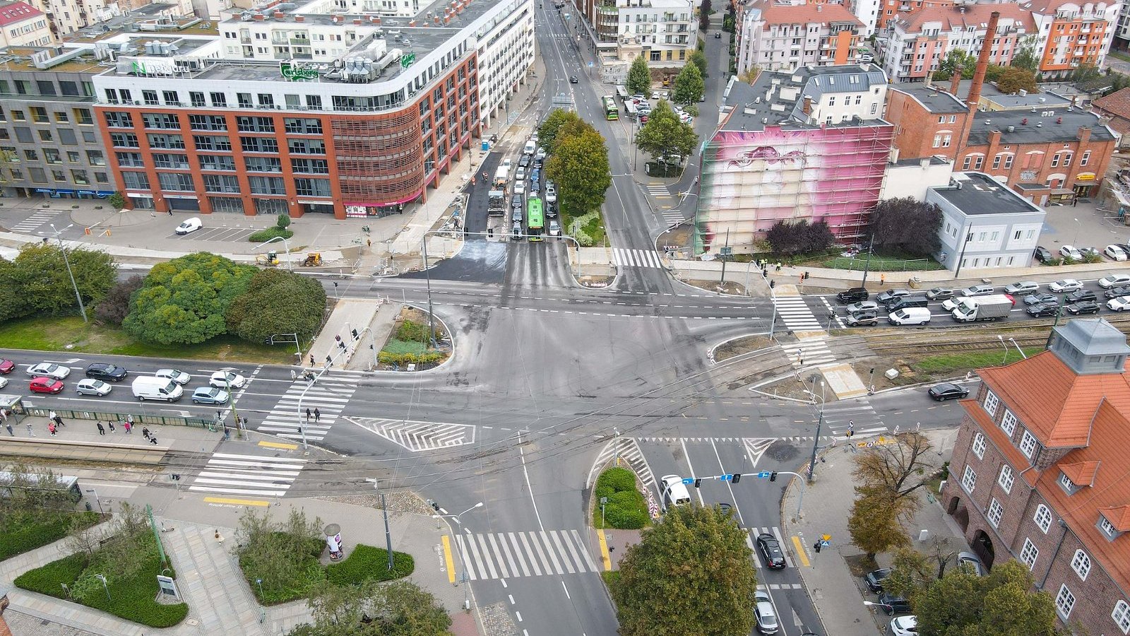 Galeria zdjęć z budowy drogi rowerowej wzdłu ulic: Estkowskiego, Solnej i Wolnica