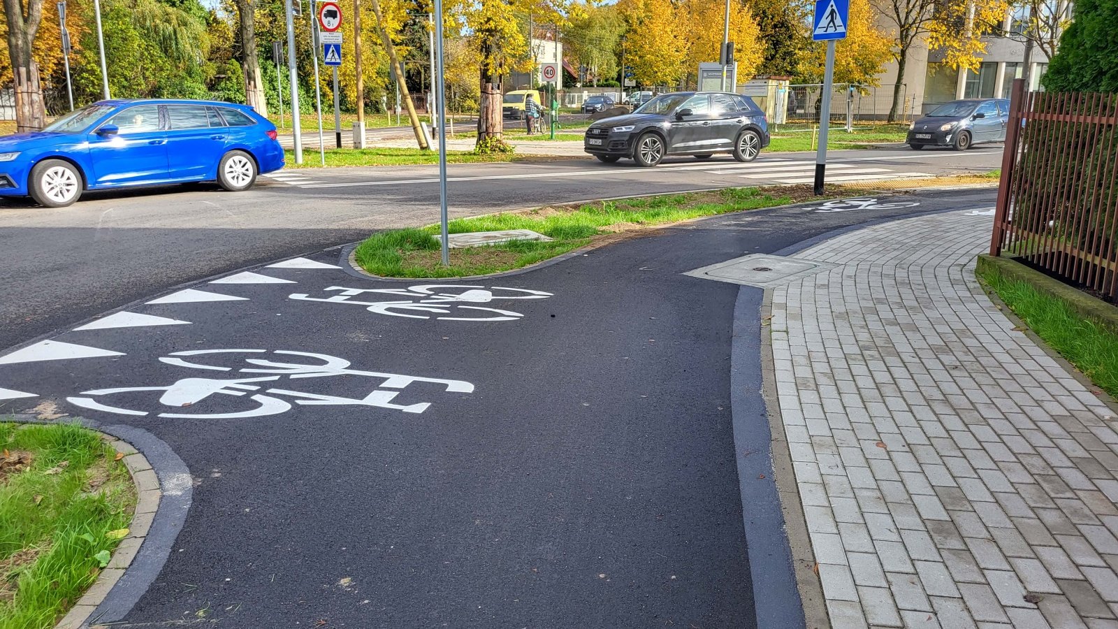 Galeria zdjęć przebudowanego ronda na Szczepankowie