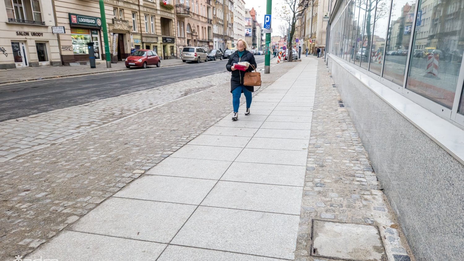 Nowa nawierzchnia chodnika przy ul. Górna Wilda