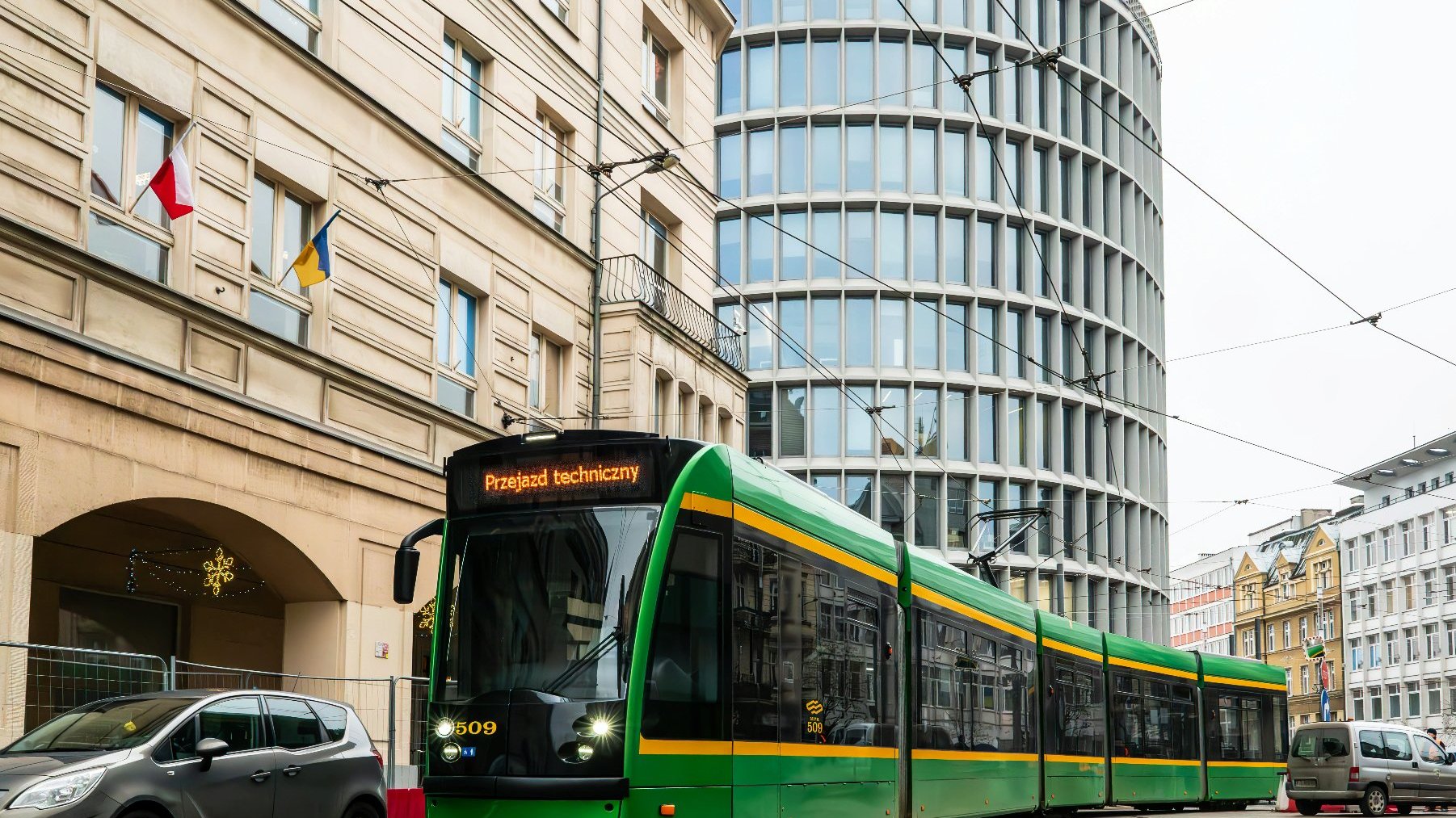 Galeria zdjęć z testowych przejazdów w centrum