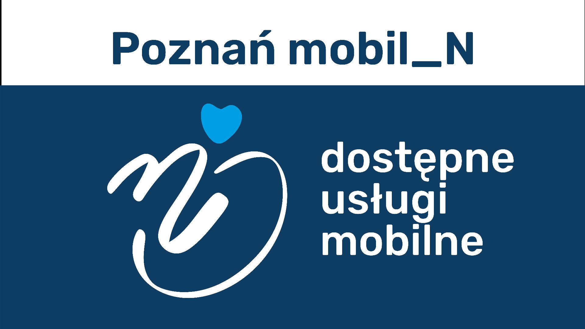 Grafika z napisem: dostępne usługi mobilne