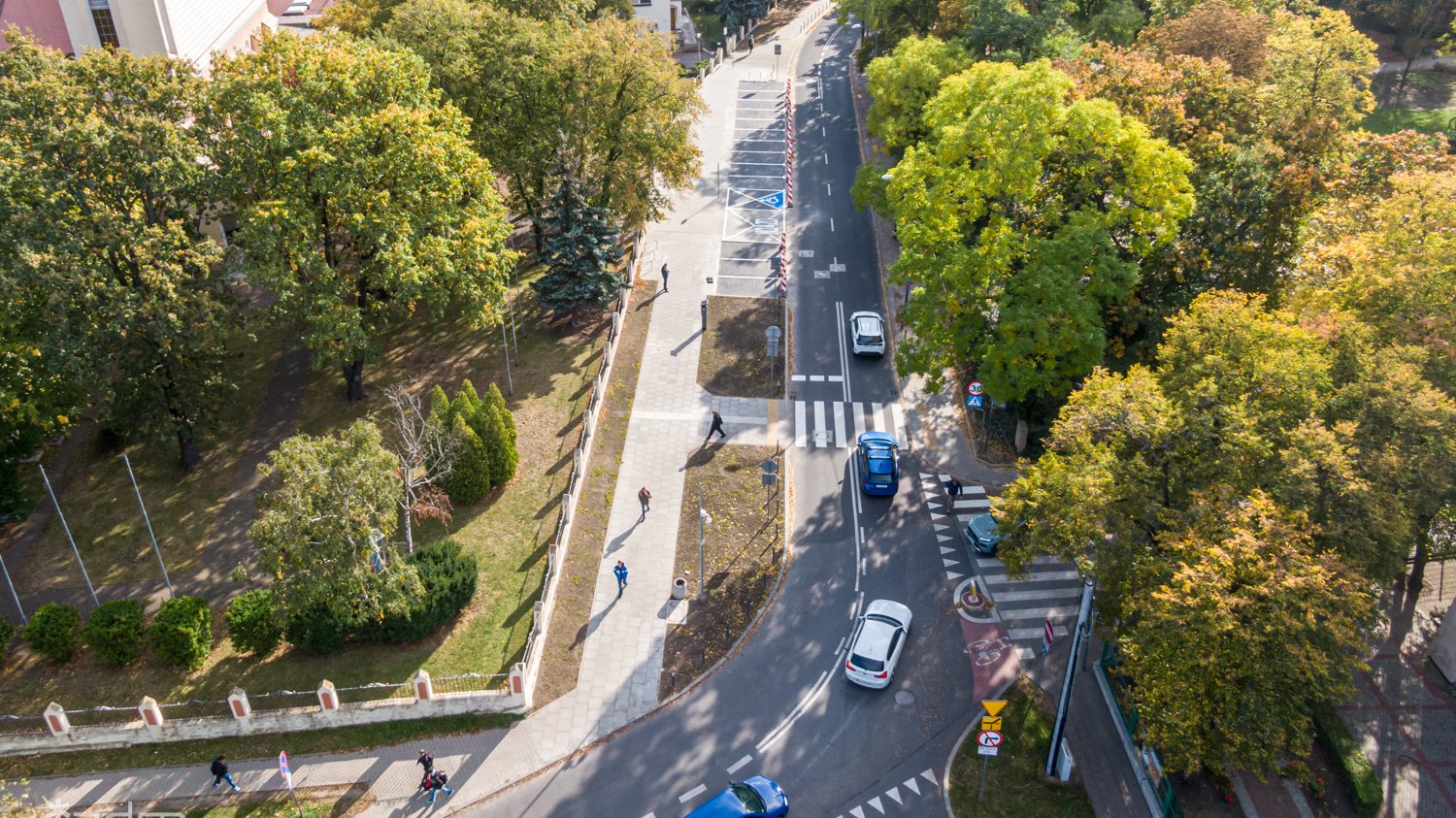 Galeria zdjęć odnowionej ul. św. Rocha