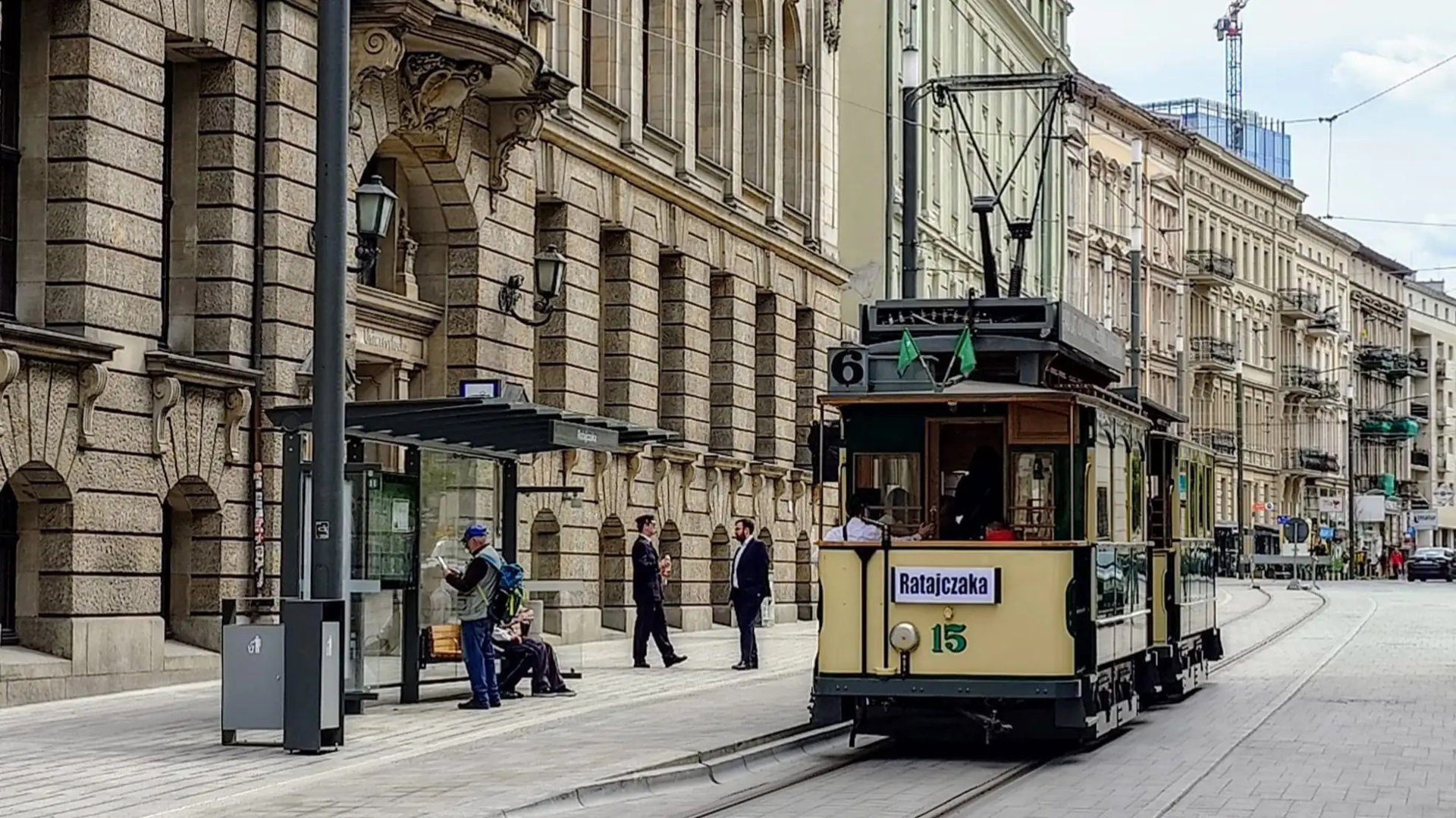 Historyczny tramwaj naul. Ratajczaka - grafika artykułu
