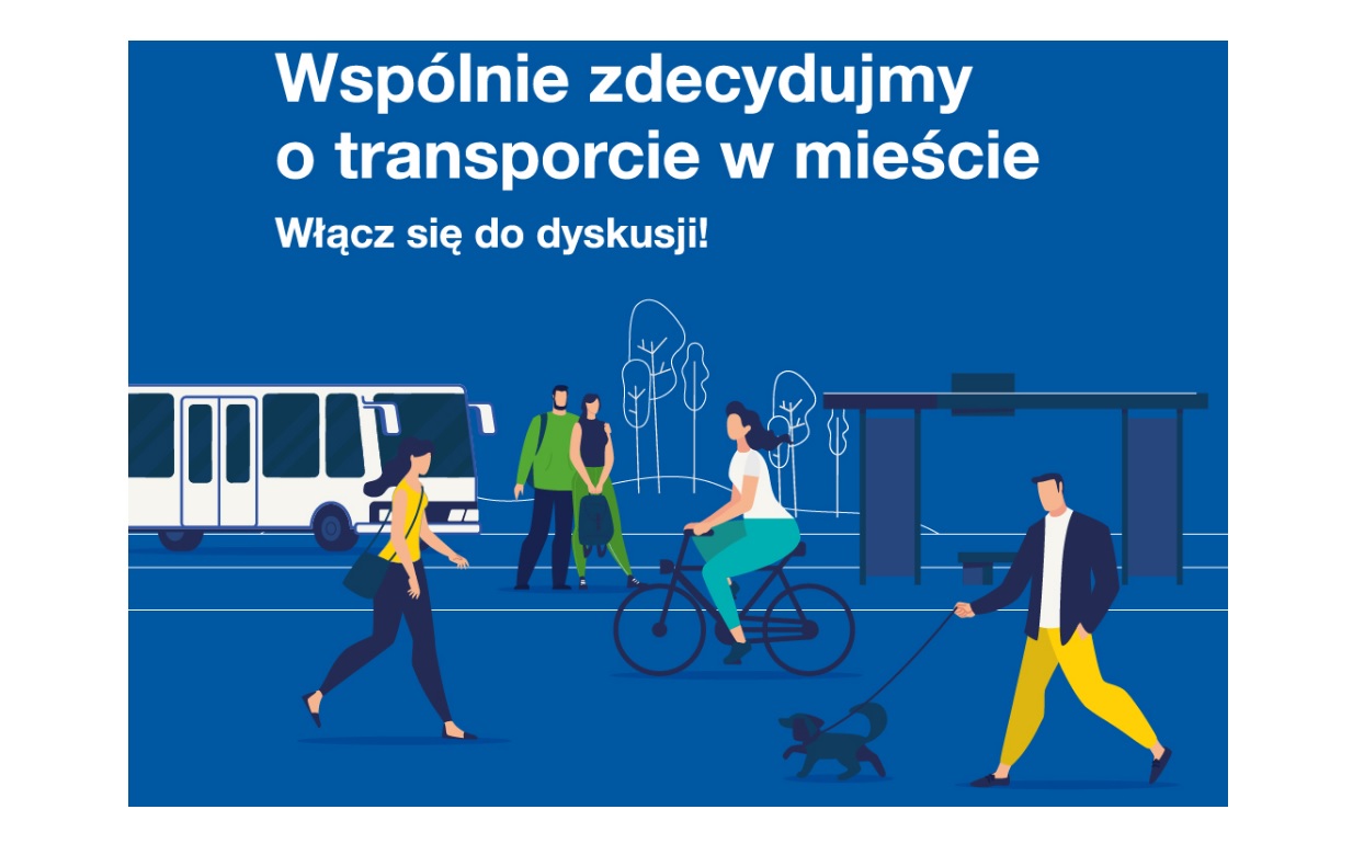 Plan Zrównoważonej Mobilności Miejskiej - I etap konsultacji społecznych - grafika artykułu