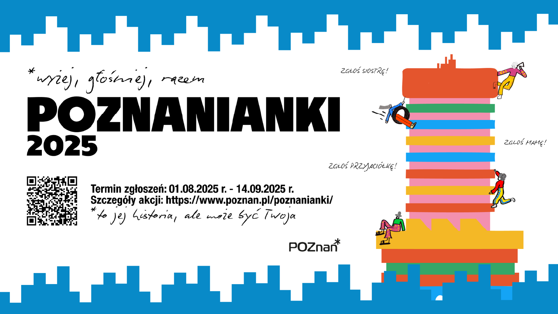 Kandydatki można zgłaszać do 14 września - online Plakat z informacjami zawartymi w tekście