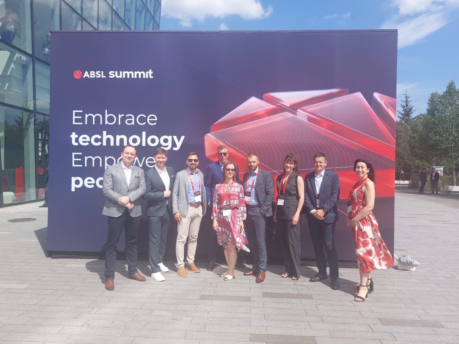Przedstawiciele Miasta Poznań podczas gali ABSL Poland Summit Przedstawiciele Miasta Poznań podczas gali ABSL Poland Summit