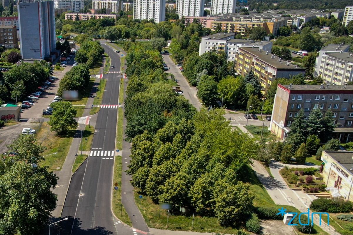 Widok na ul. Inflancką - grafika artykułu