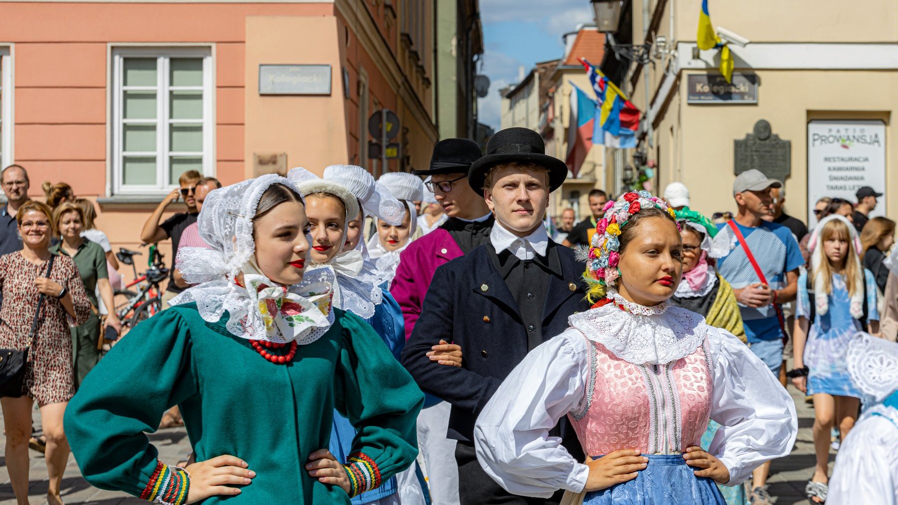 Na zdjęciu korowód Bambrów