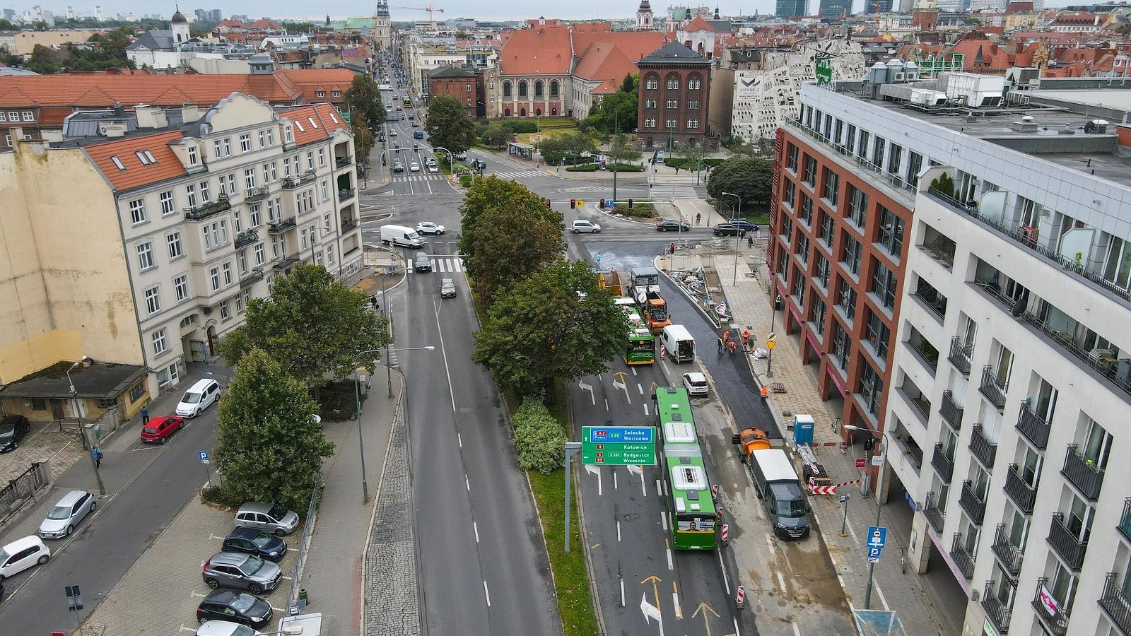 Galeria zdjęć z budowy drogi rowerowej wzdłu ulic: Estkowskiego, Solnej i Wolnica